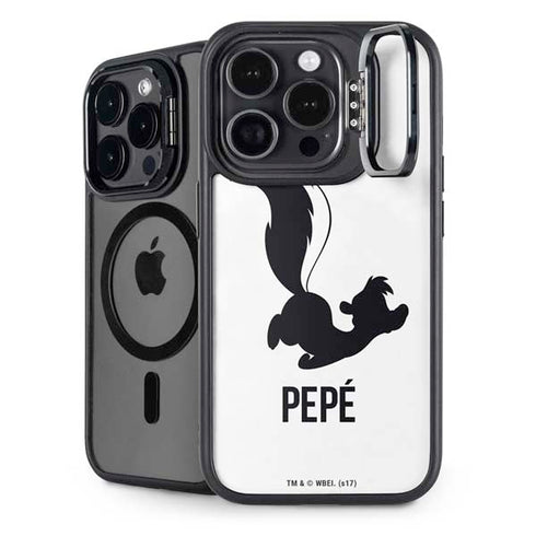 Looney Tunes Pepe Le Pew Identity iPhone 16 Pro Max Kickstand Case