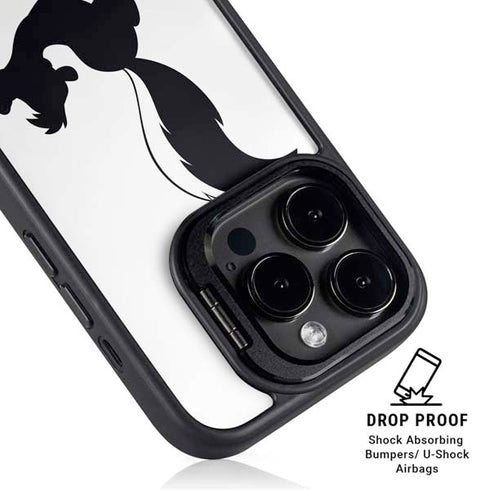 Looney Tunes Pepe Le Pew Identity iPhone 16 Pro Max Kickstand Case
