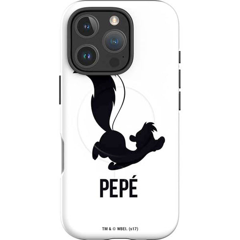 Looney Tunes Pepe Le Pew Identity iPhone 16 Pro Max Magsafe Impact Case