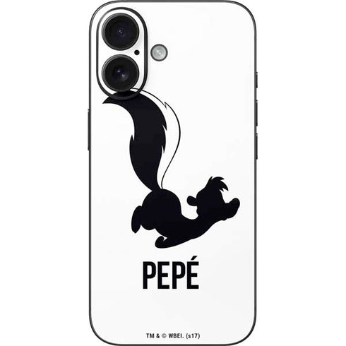 Looney Tunes Pepe Le Pew Identity iPhone 16 Skin