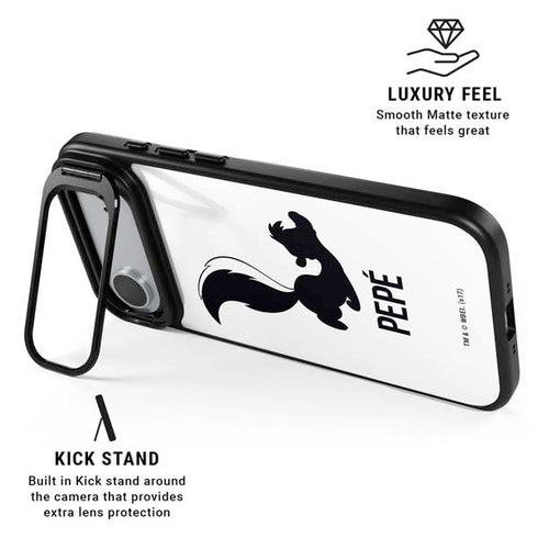 Looney Tunes Pepe Le Pew Identity iPhone 17 Air Kickstand Case