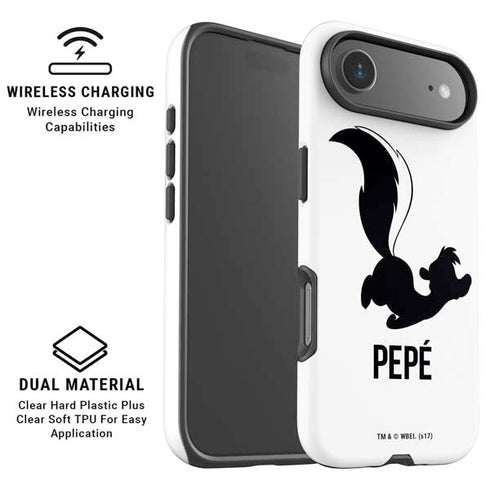Looney Tunes Pepe Le Pew Identity iPhone 17 Air Magsafe Impact Case