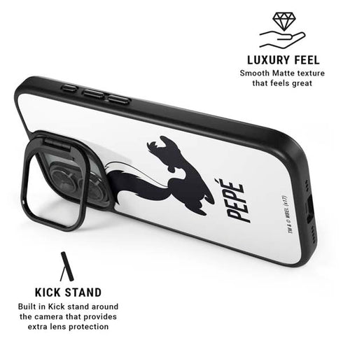 Looney Tunes Pepe Le Pew Identity iPhone 17 Kickstand Case