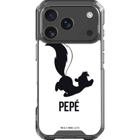 Looney Tunes Pepe Le Pew Identity iPhone 17 Pro Clear Case