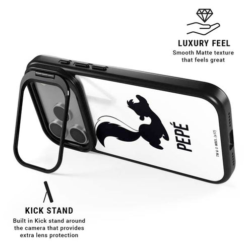 Looney Tunes Pepe Le Pew Identity iPhone 17 Pro Kickstand Case