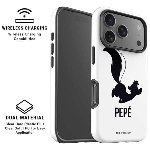 Looney Tunes Pepe Le Pew Identity iPhone 17 Pro Magsafe Impact Case