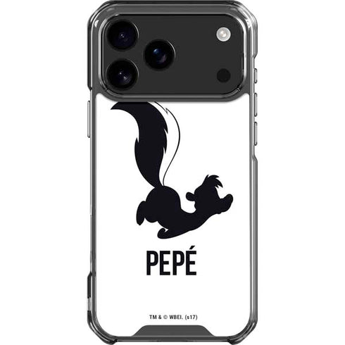Looney Tunes Pepe Le Pew Identity iPhone 17 Pro Max Clear Case