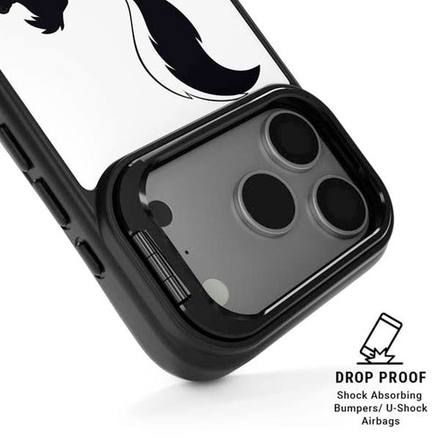 Looney Tunes Pepe Le Pew Identity iPhone 17 Pro Max Kickstand Case