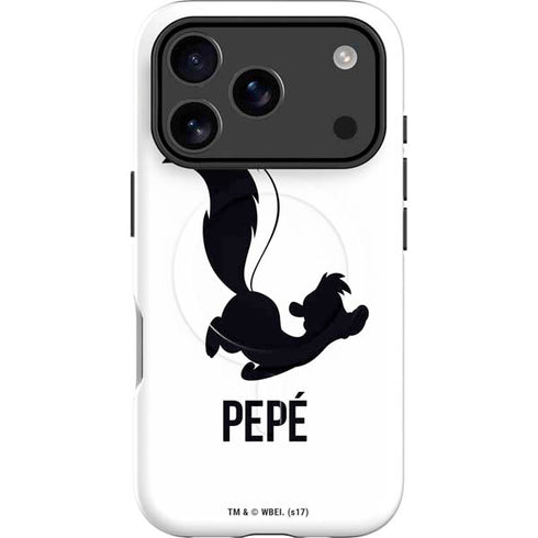 Looney Tunes Pepe Le Pew Identity iPhone 17 Pro Max Magsafe Impact Case