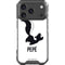 Looney Tunes Pepe Le Pew Identity iPhone 18 Pro Clear Case