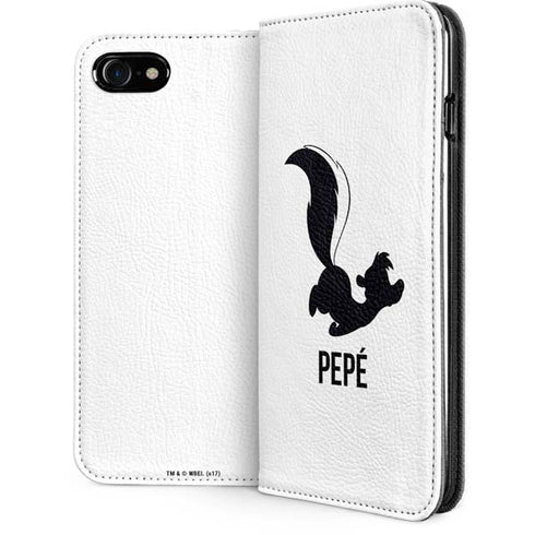 Looney Tunes Pepe Le Pew Identity iPhone SE (2nd & 3rd Gen) Folio Case