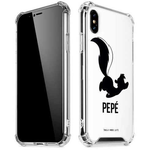 Looney Tunes Pepe Le Pew Identity iPhone X/XS Clear Case