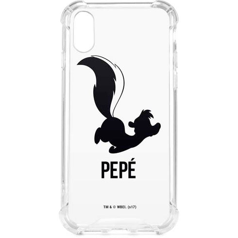 Looney Tunes Pepe Le Pew Identity iPhone XS Clear Case