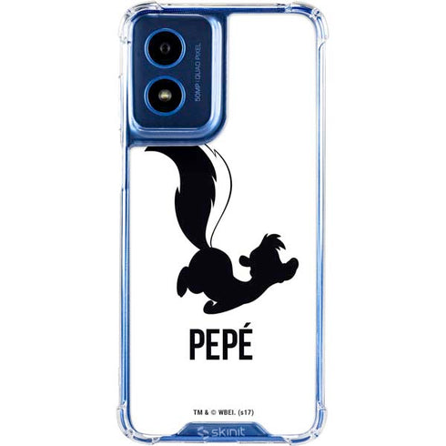 Looney Tunes Pepe Le Pew Identity Moto G Play 4G (2024) Clear Case