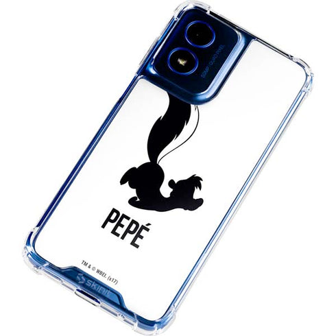 Looney Tunes Pepe Le Pew Identity Moto G Play 4G (2024) Clear Case