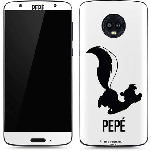 Looney Tunes Pepe Le Pew Identity Moto G6 Skin