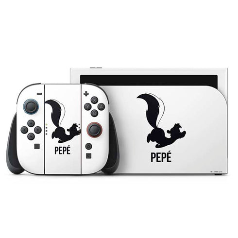 Looney Tunes Pepe Le Pew Identity Nintendo Switch 2 (2025) with Joy-Con Skin