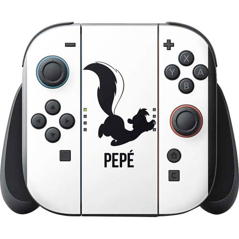 Looney Tunes Pepe Le Pew Identity Nintendo Switch 2 (2025) with Joy-Con Skin