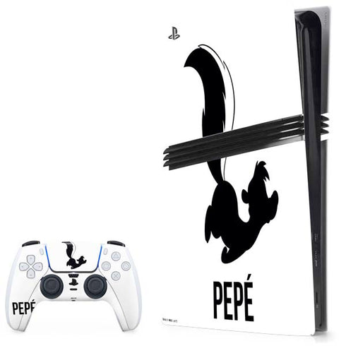 Looney Tunes Pepe Le Pew Identity PS5 Pro Bundle Skin