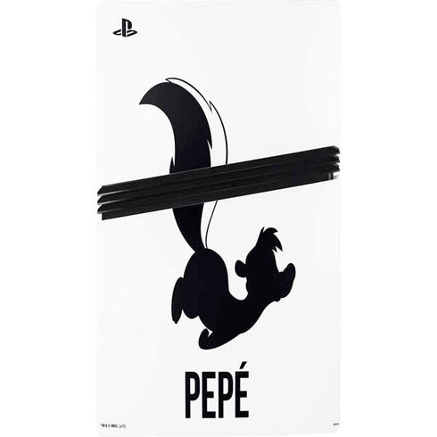 Looney Tunes Pepe Le Pew Identity PS5 Pro Console Skin