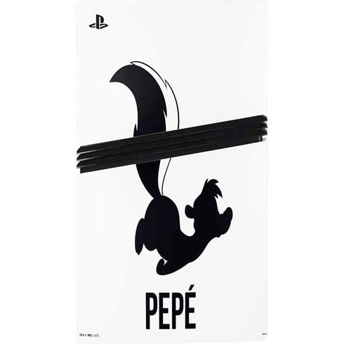 Looney Tunes Pepe Le Pew Identity PS5 Pro Disk Console Skin