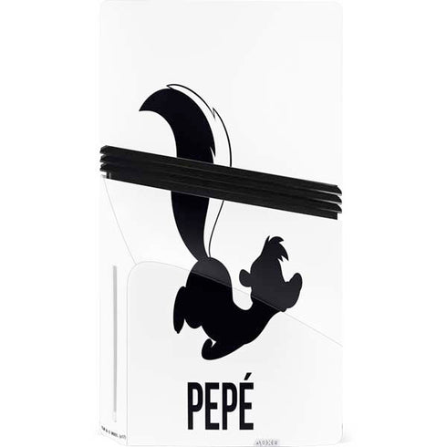 Looney Tunes Pepe Le Pew Identity PS5 Pro Disk Console Skin