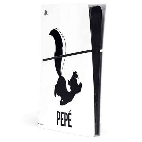 Looney Tunes Pepe Le Pew Identity PS5 Slim Digital Edition Console Skin
