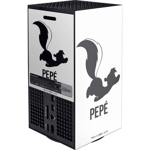 Looney Tunes Pepe Le Pew Identity XBox Series X Digital Edition Console Skin
