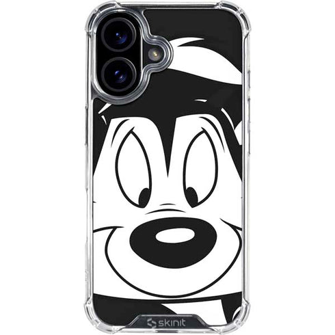 Looney Tunes Pepe Le Pew iPhone 16 Clear Case
