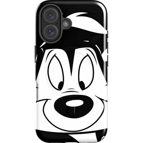 Looney Tunes Pepe Le Pew iPhone 16 Magsafe Impact Case