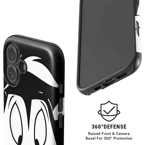 Looney Tunes Pepe Le Pew iPhone 16 Magsafe Impact Case