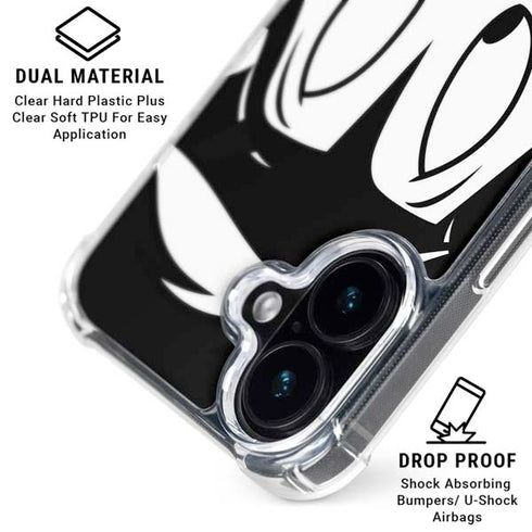 Looney Tunes Pepe Le Pew iPhone 16 Plus Clear Case
