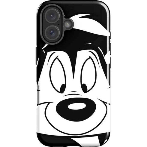 Looney Tunes Pepe Le Pew iPhone 16 Plus Impact Case