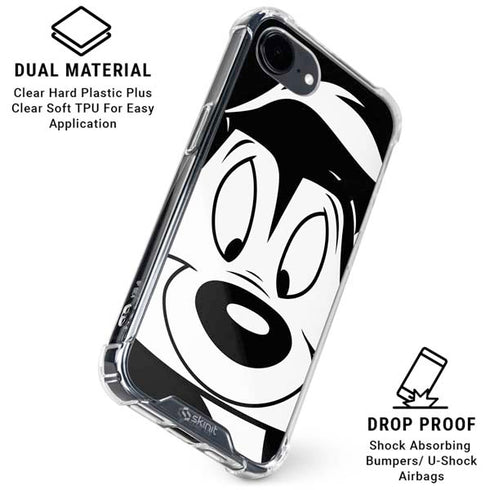 Looney Tunes Pepe Le Pew iPhone 16e Clear Case