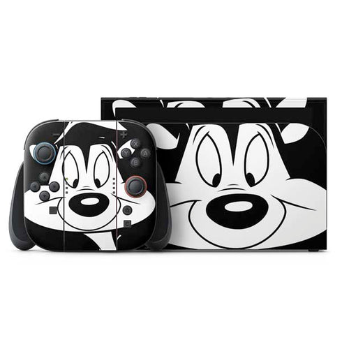 Looney Tunes Pepe Le Pew Nintendo Switch 2 (2025) with Joy-Con Skin