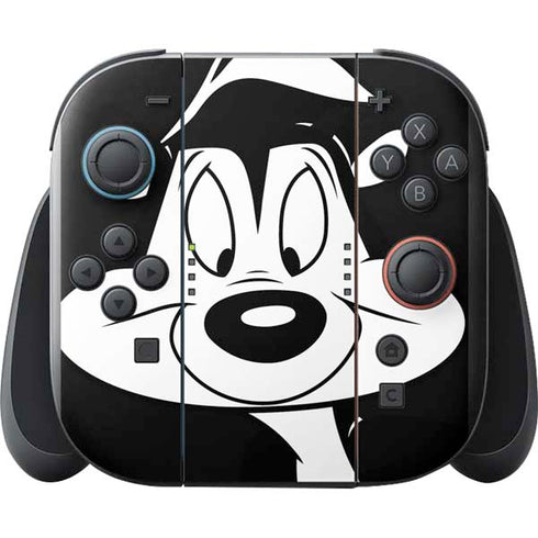 Looney Tunes Pepe Le Pew Nintendo Switch 2 (2025) with Joy-Con Skin