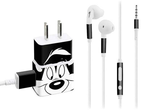 Looney Tunes Pepe Le Pew Phone Charger Skin
