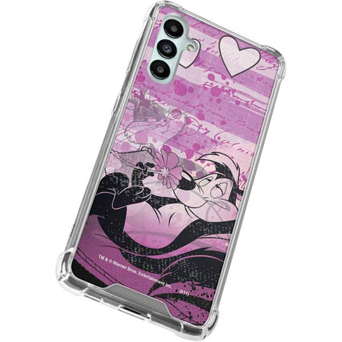 Looney Tunes Pepe Le Pew Purple Romance Gabb Phone 4 Clear Case