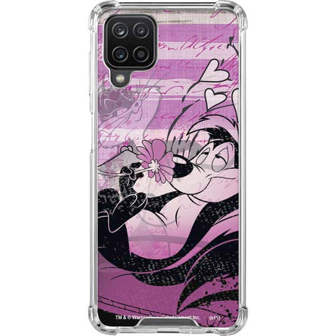 Looney Tunes Pepe Le Pew Purple Romance Galaxy Cases