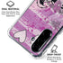 Looney Tunes Pepe Le Pew Purple Romance Galaxy A36 5G Clear Case