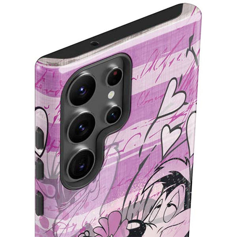 Looney Tunes Pepe Le Pew Purple Romance Galaxy S23 Ultra Pro Case