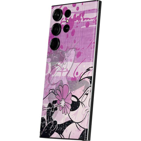 Looney Tunes Pepe Le Pew Purple Romance Galaxy Skins
