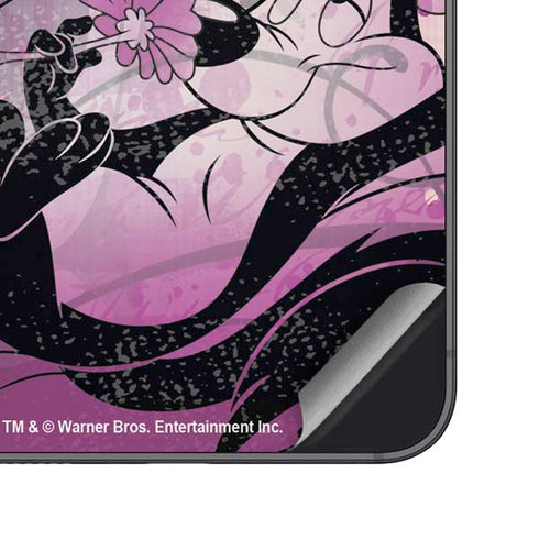 Looney Tunes Pepe Le Pew Purple Romance Galaxy S25 Plus Skin