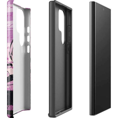 Looney Tunes Pepe Le Pew Purple Romance Galaxy S25 Ultra Impact Case
