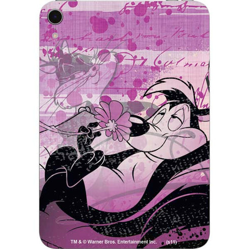 Looney Tunes Pepe Le Pew Purple Romance Apple iPad Mini Skin