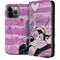 Looney Tunes Pepe Le Pew Purple Romance iPhone 14 Pro Max Folio Case