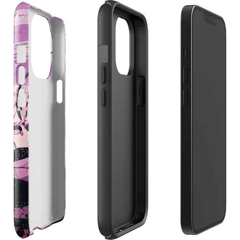 Looney Tunes Pepe Le Pew Purple Romance iPhone 15 Pro Impact Case