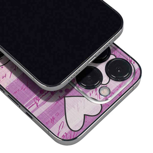 Looney Tunes Pepe Le Pew Purple Romance iPhone 15 Pro Max Skin