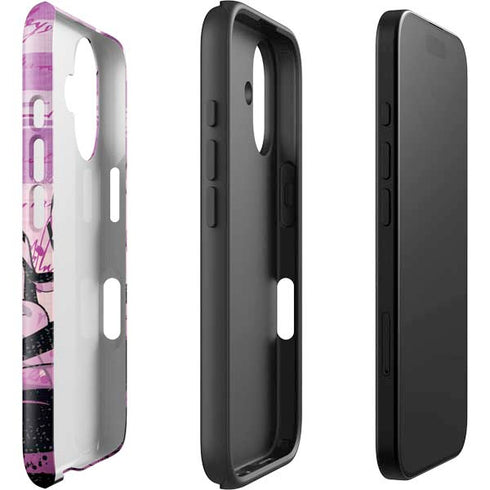 Looney Tunes Pepe Le Pew Purple Romance iPhone 16 Impact Case