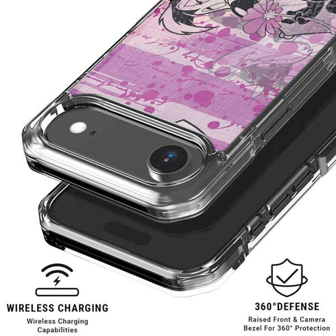 Looney Tunes Pepe Le Pew Purple Romance iPhone 17 Air Clear Case